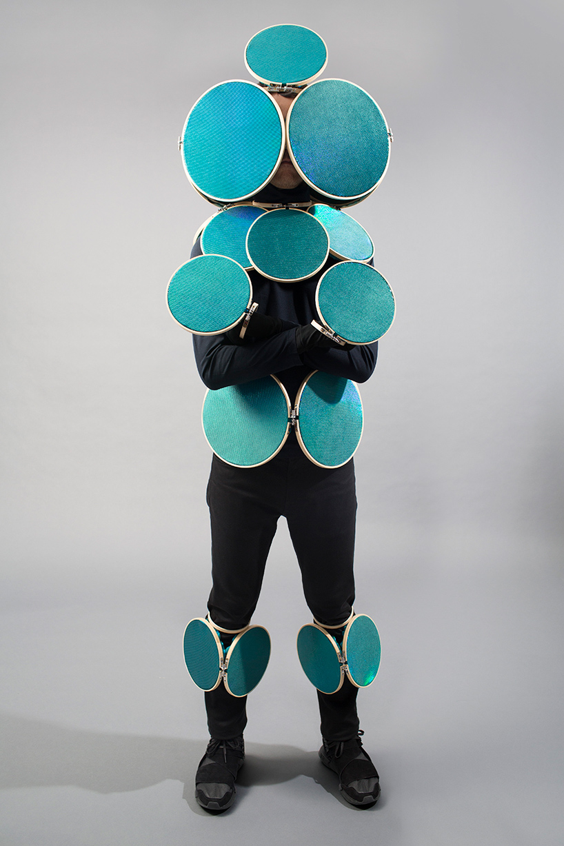 ken tanabe fashions halloween costumes from everyday objects designboom
