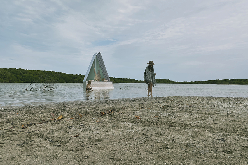 float domestic object for emergency shelter for flooding conditions in yucatan 8