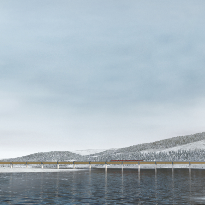 wooden railway bridge tangenvika norway 1