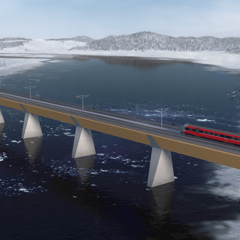 wooden railway bridge tangenvika norway 3