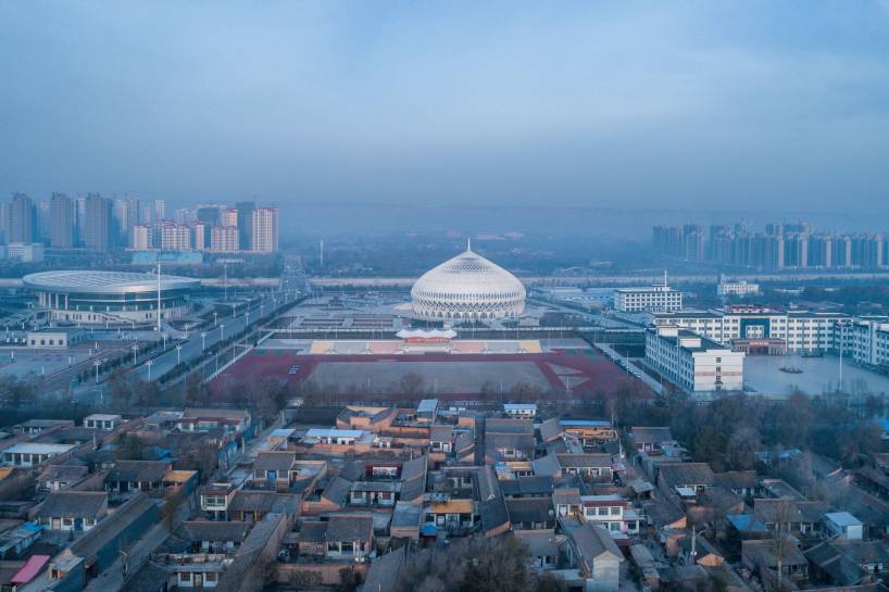 dome of the flower linxia national grand theater 10