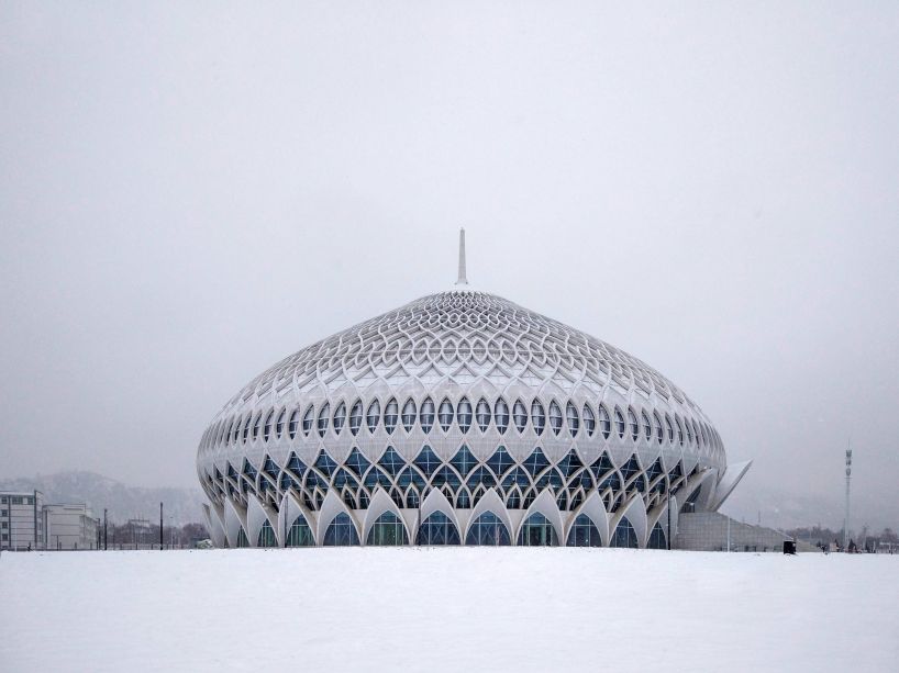 dome of the flower linxia national grand theater 2