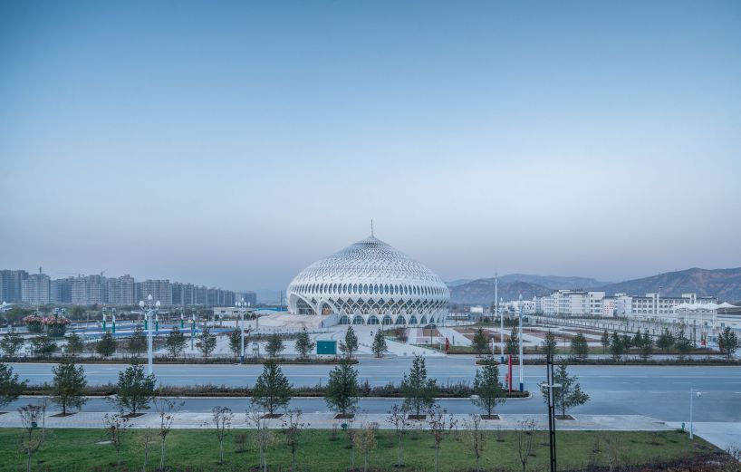 dome of the flower linxia national grand theater 3