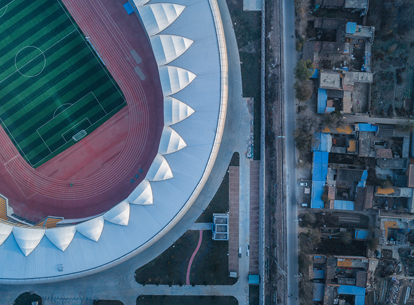 flourishing peony linxia olympic sports center stadium 11