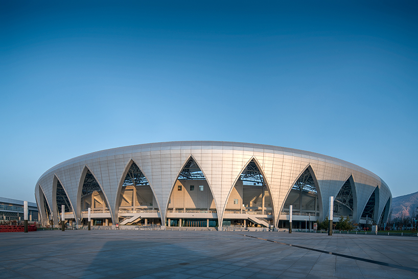 flourishing peony linxia olympic sports center stadium 4