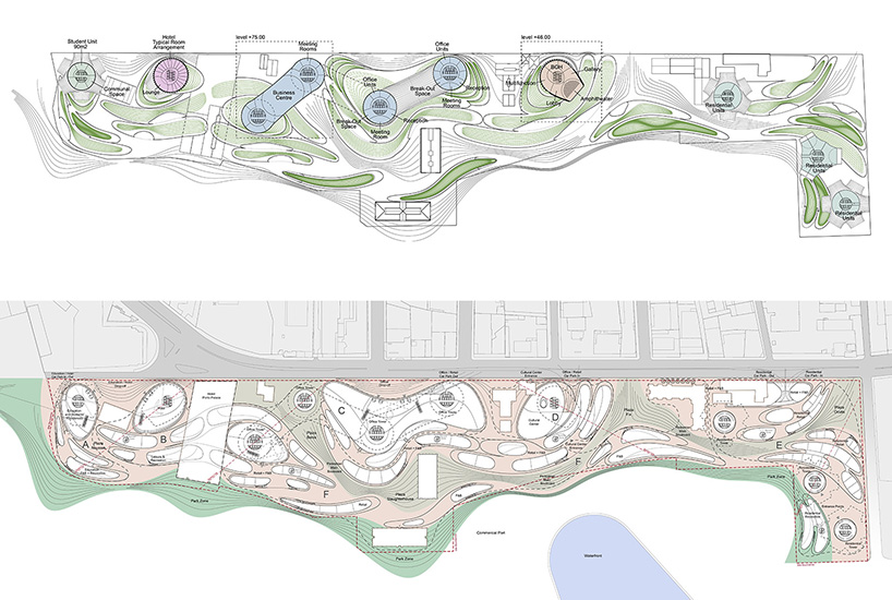 OF. STUDIO + degree zero architects propose 10 tube-shaped towers for thessaloniki designboom