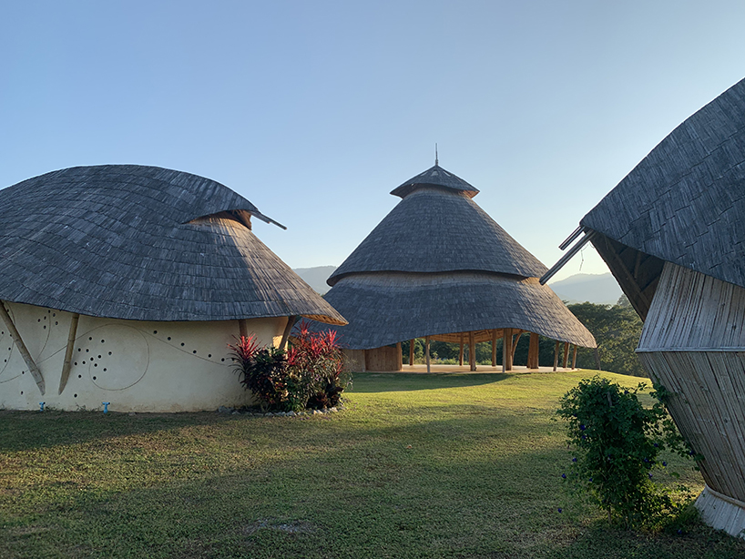 bamboo meditation cathedral sunset sala 11