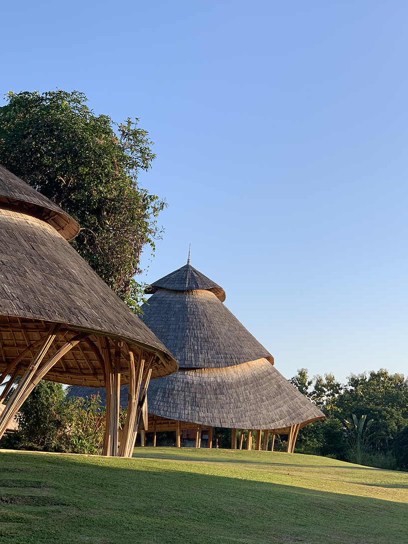 bamboo meditation cathedral sunset sala 8
