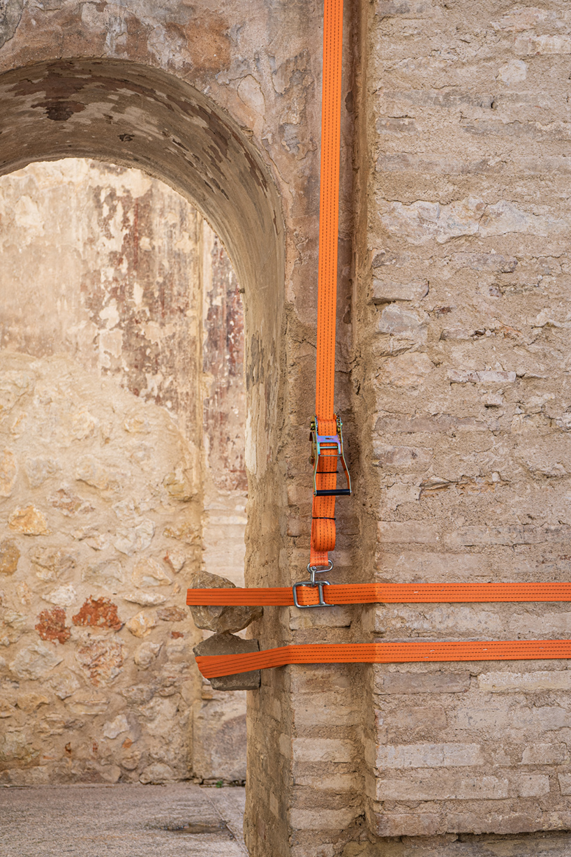 collapse a temporary art installation at the placa dels dolors tortosa spain 10