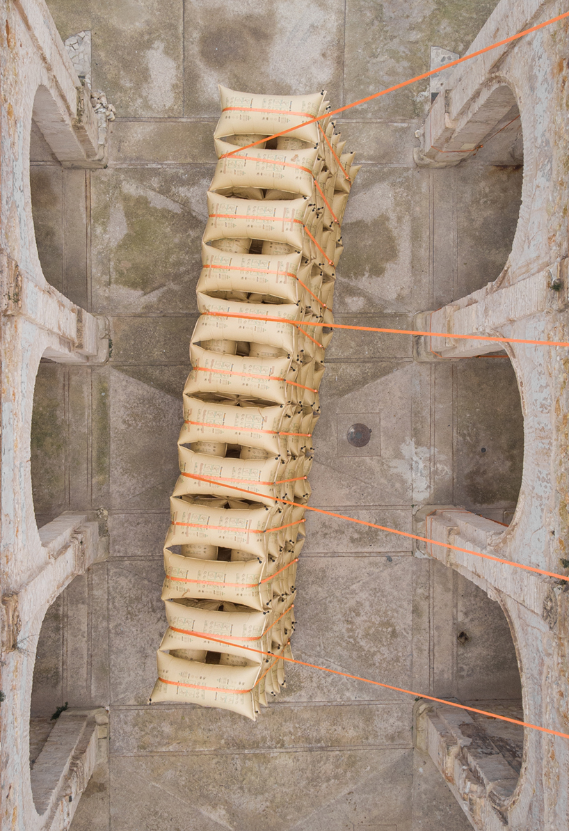 collapse a temporary art installation at the placa dels dolors tortosa spain 5