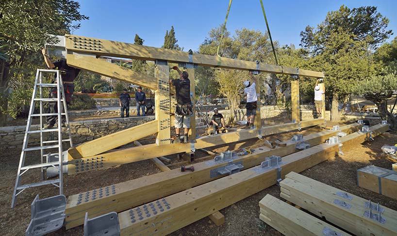 martin rajnis erects a cactus-shaped observatory tower in jerusalem designboom