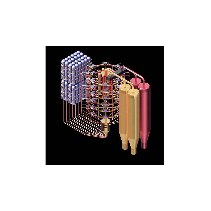 node 1 is an imagined satellite recycling and manufacturing space station in low earth orbit 11