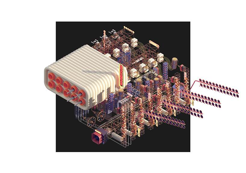 node 1 is an imagined satellite recycling and manufacturing space station in low earth orbit 4