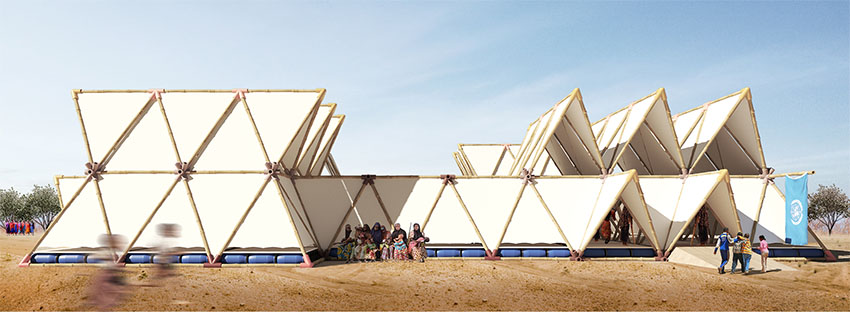 'ponya' is a modular emergency operations center for sub-saharan african communities