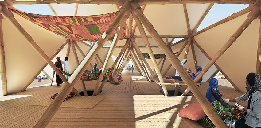 'ponya' is a modular emergency operations center for sub-saharan african communities