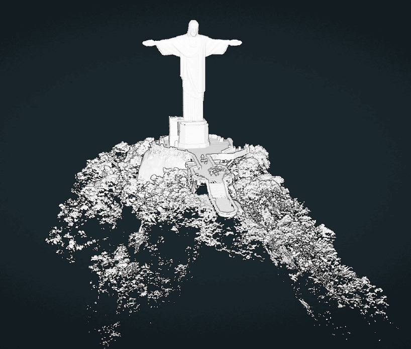 incredible 3D laser scans reveal the structure of christ the redeemer