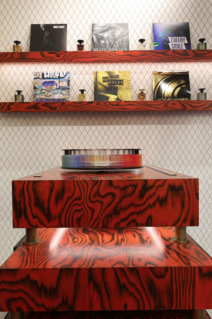 studio lievito designs jusbox parfumes' concept store in milan designboom