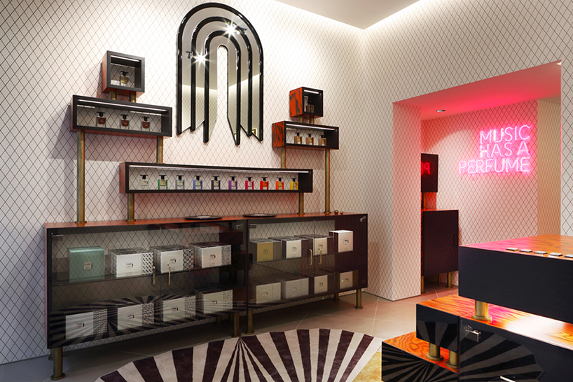studio lievito designs jusbox parfumes' concept store in milan designboom
