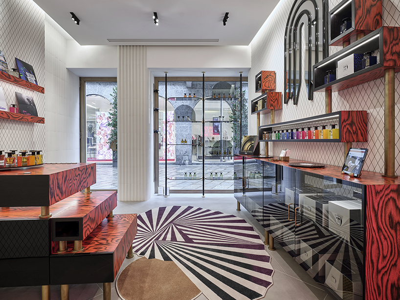 studio lievito designs jusbox parfumes' concept store in milan designboom
