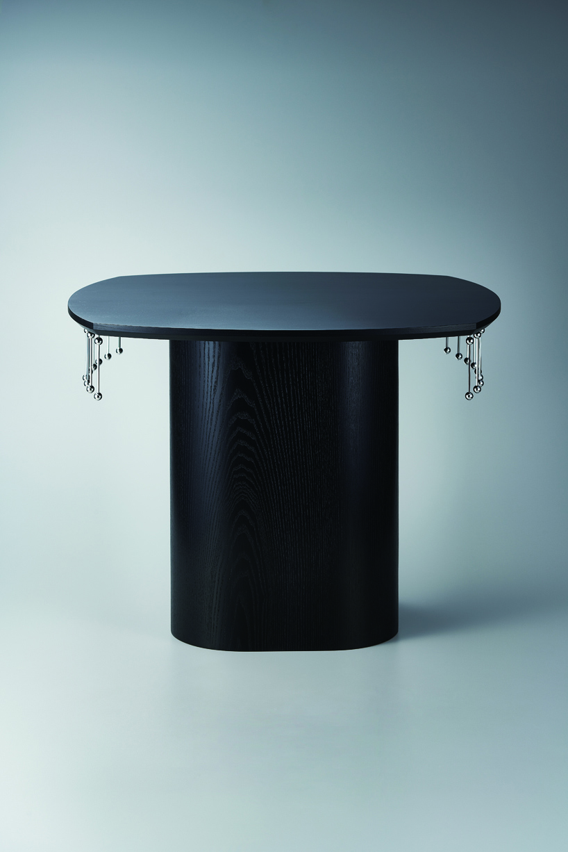 jung hoon lee created the ‘yangban [rain]’ furniture series that communicate the scenery and emotions when it rains.