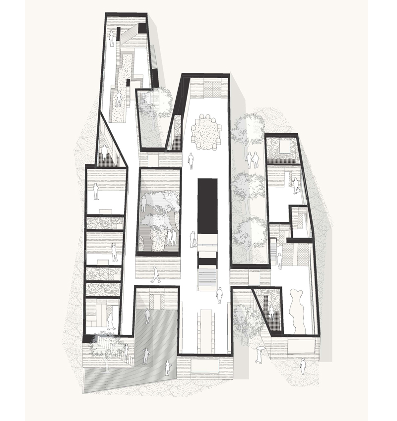 studio BoPA designs a farmer's house in rural morocco dsignboom