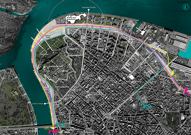 linkpark proposes a new urban ambient in the central core of belgrade