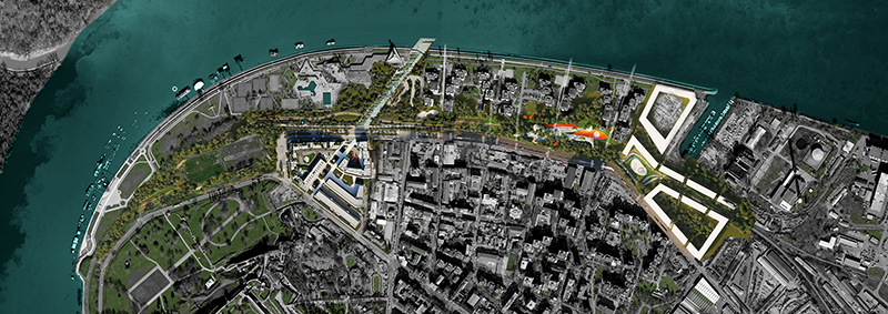 linkpark proposes a new urban ambient in the central core of belgrade