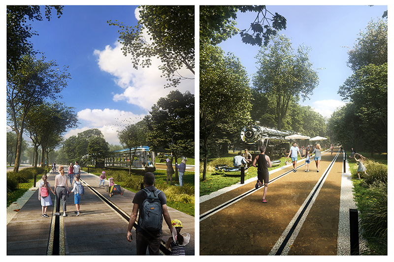 linkpark proposes a new urban ambient in the central core of belgrade