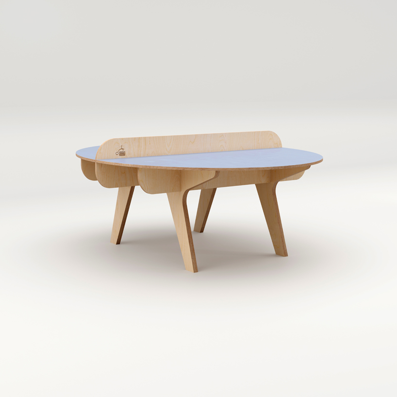 exercice and NEDJ reinterpret ping pong gameplay with colorful table tennis collection