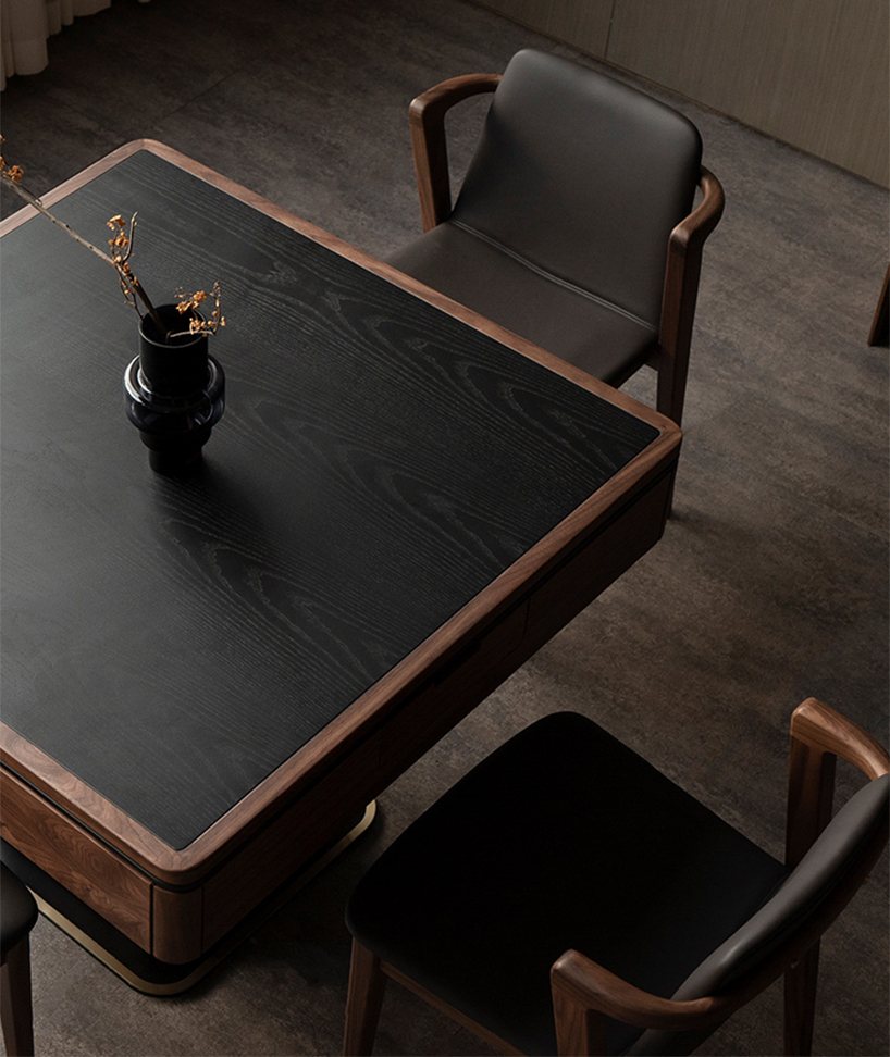 ziihome unveils collaborative furniture piece that reinterprets the traditional chinese mahjong game