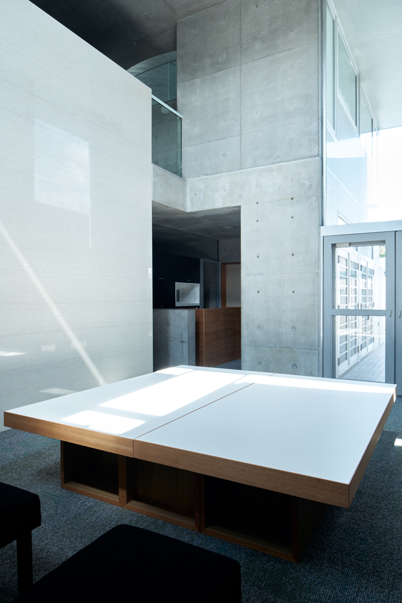 floating miscellaneous goods revive arata isozaki's original concrete building in japan