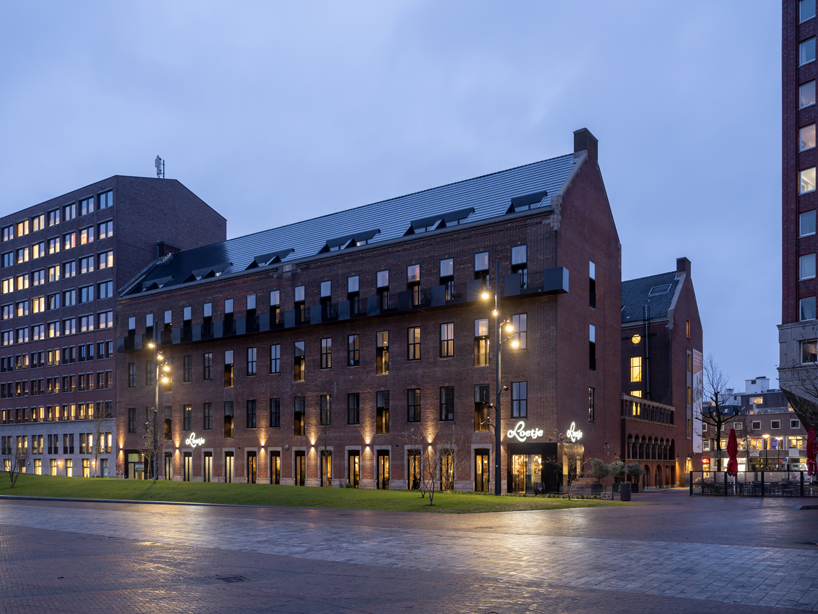 transformation of the former ptt building in rotterdam by orange architects 11
