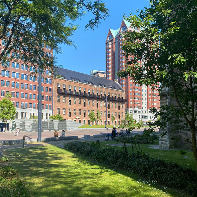 transformation of the former ptt building in rotterdam by orange architects 12