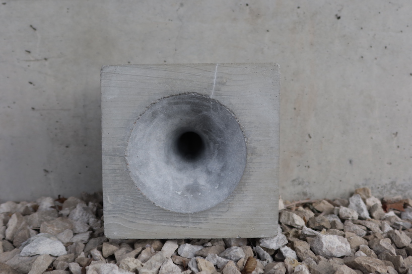 this fully functional valveless trumpet by henry hanson is made entirely of single a concrete block
