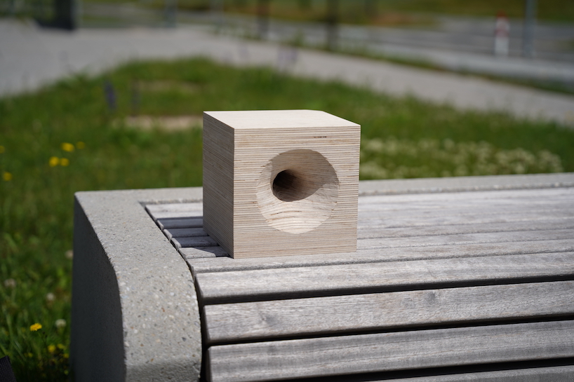 wooden bugle cube 1
