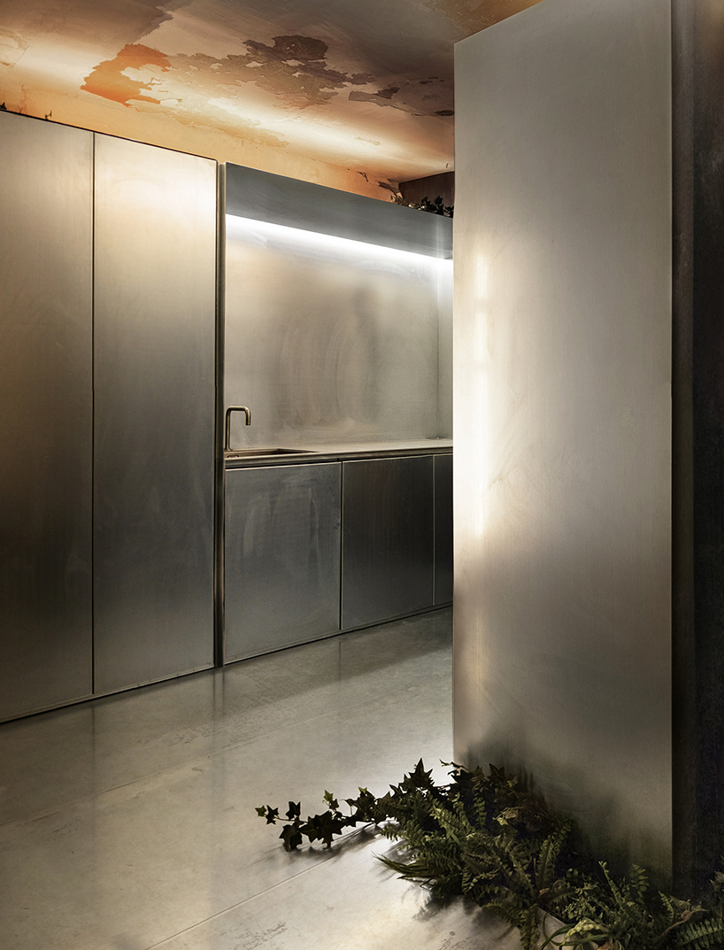 theo c. domini abstracts steel and faded plaster for this 19th-century parisian apartment