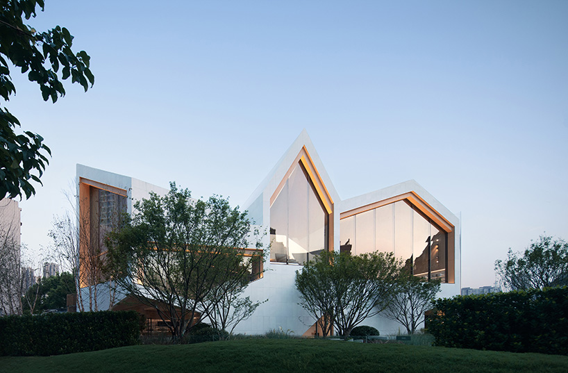 the wuhan city pavilion & kindergarten by atelier XI 