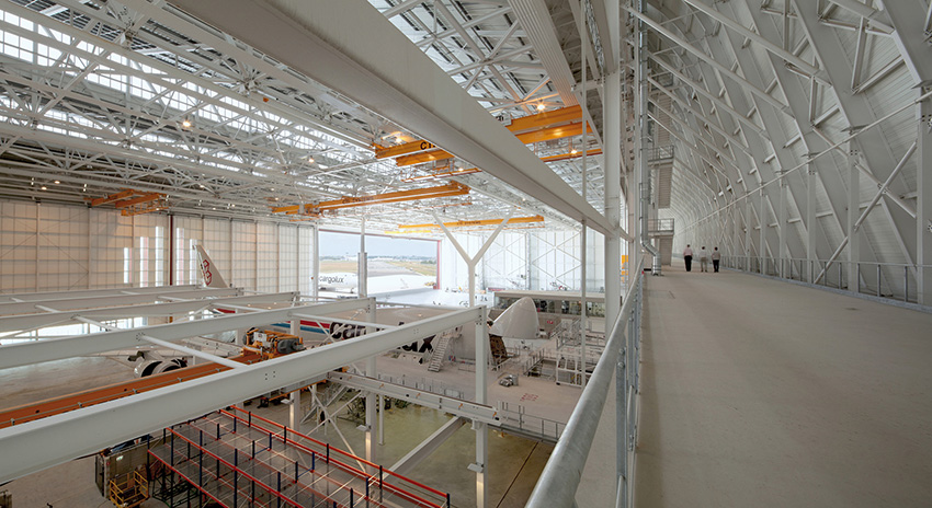 cargolux heavy lift maintenance center 7