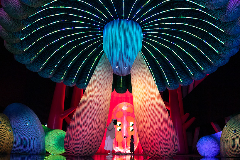 supersized modern guru tests the technological limits of inflatables and ai in taiwan 