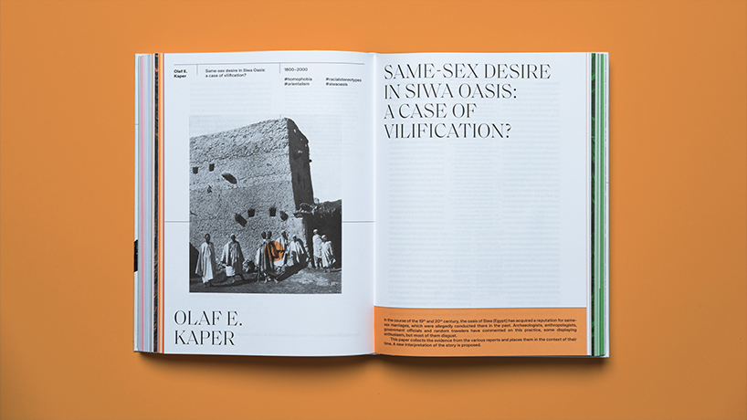 sebastian moock visualizes the history of queer identity with contemporary typology