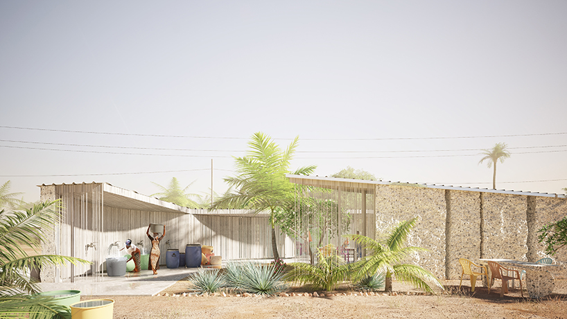 digital oyster a female fortress hidden behind shellcrete panels 4