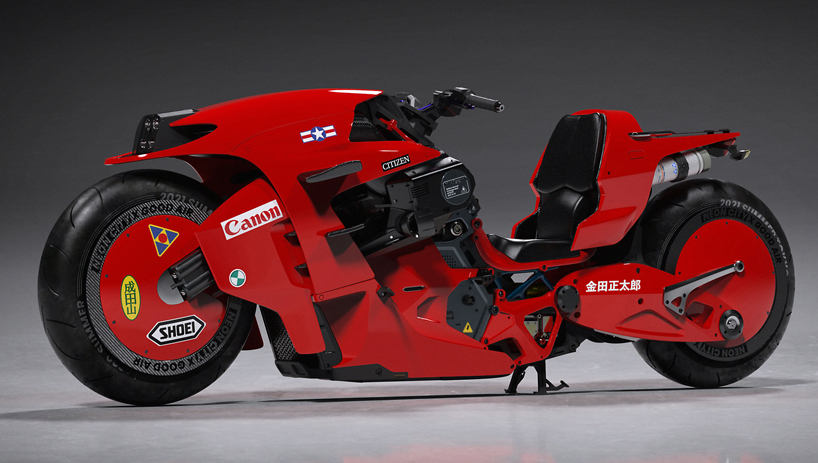 bike from akira comes to with ryan hong's contemporary