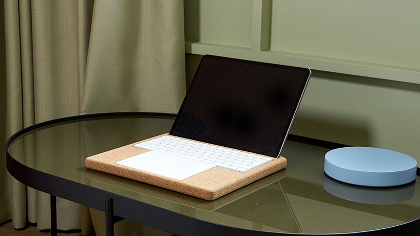 MAJEE cork iPad dock