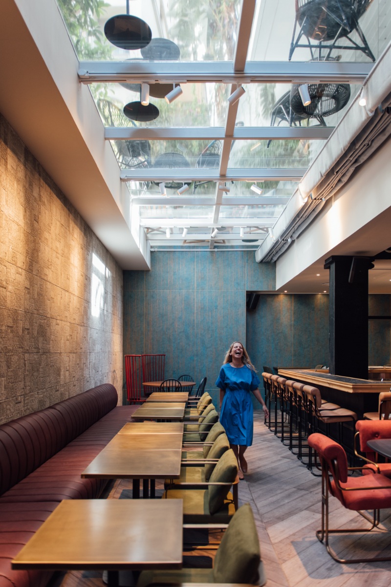 ink hotel emerges as a pile of stacked books in the heart of tel aviv, israel