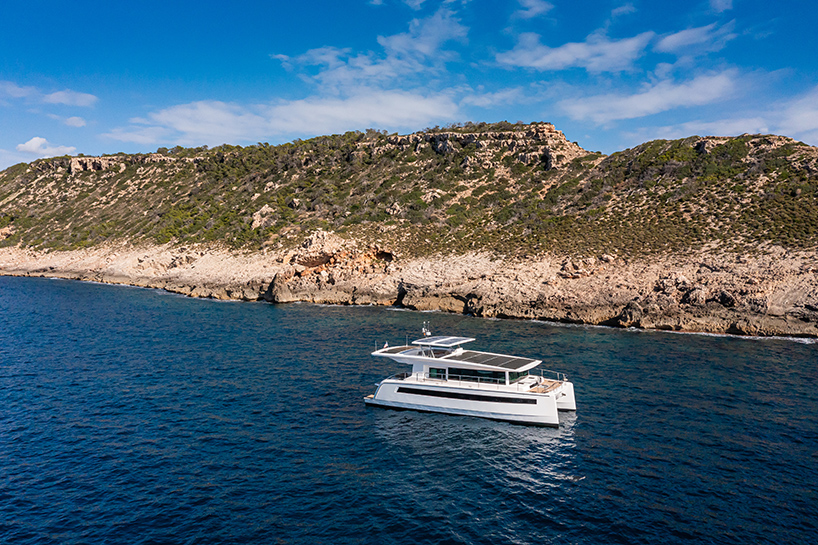 silent 60 solar electric catamaran with kite wing is new step for green yachts 2