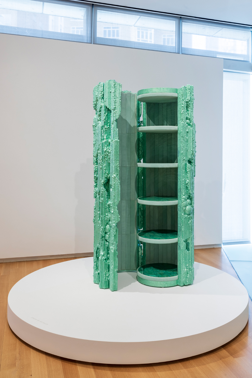  chris schanck on his otherworldly alufoil creations for friedman benda's design in dialogue