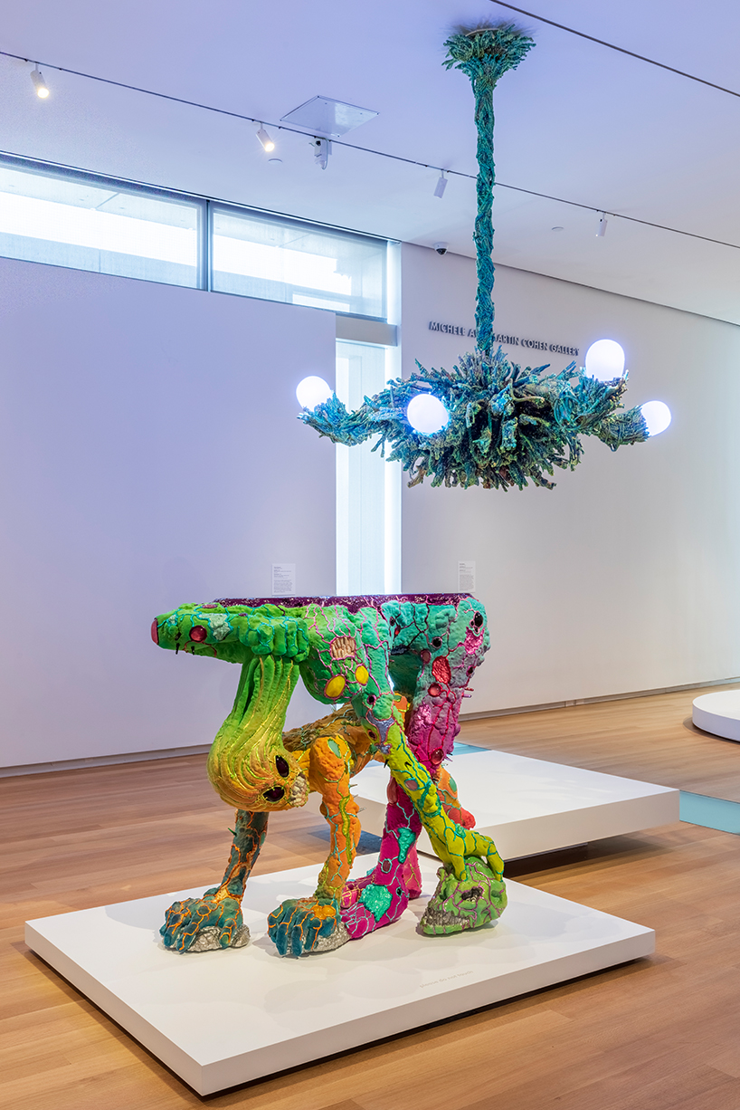  chris schanck on his otherworldly alufoil creations for friedman benda's design in dialogue