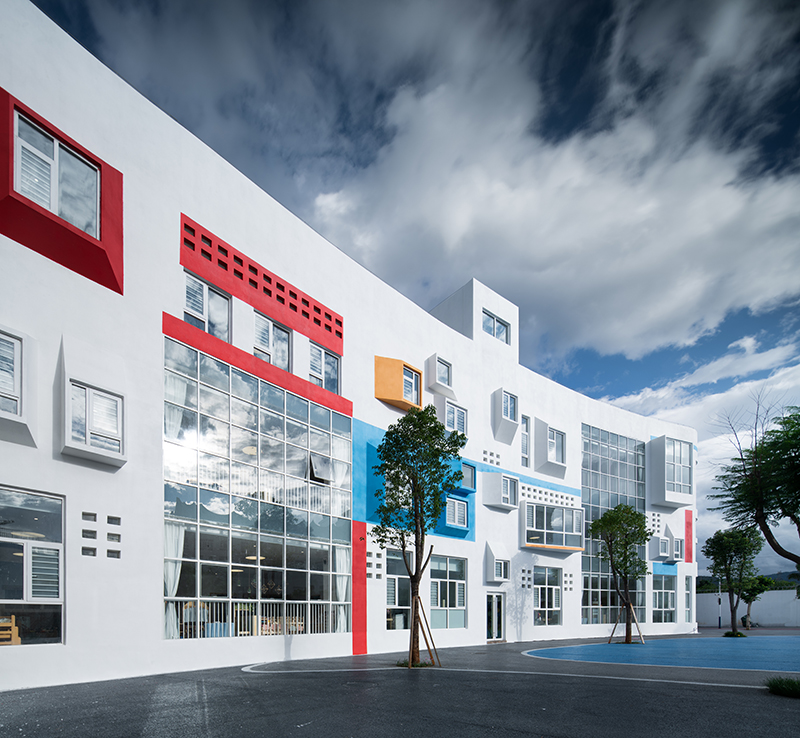 yunnan china paper airplane kindergarten%ef%bc%9afreedomcabin dika architectural design center 6