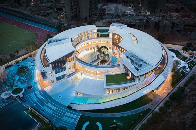 shengguo kindergarten guangzhou china by dika design a unique kindergarten transformed from a dandelion flower 1