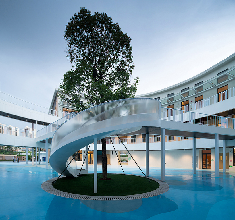 shengguo kindergarten guangzhou china by dika design a unique kindergarten transformed from a dandelion flower 9